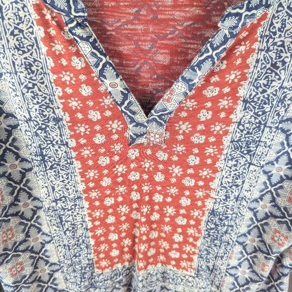 Lucky Brand Long Sleeve Bohemian Style Top - Small - Picture 2 of 6